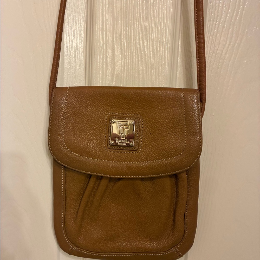 Tignanello Tan‎ Crossbody Bag